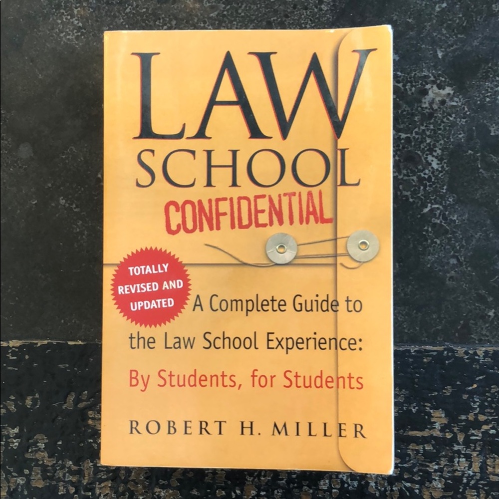 Law School Confidential: Must read before!